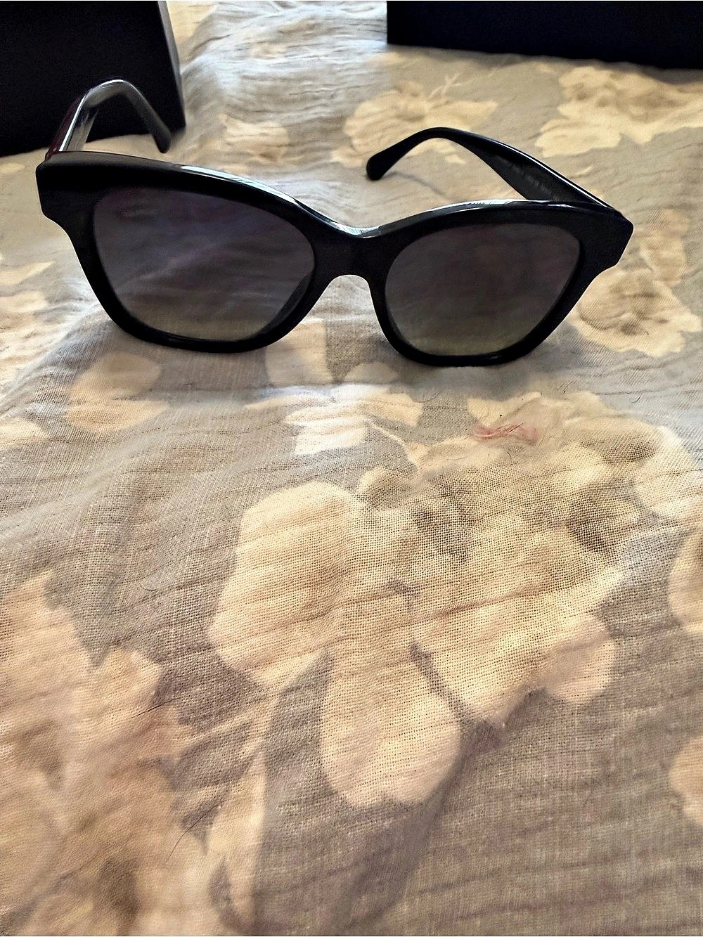 Chanel Cat-Eye Sunglasses 5481H Black Cat-Eye Sunglasses